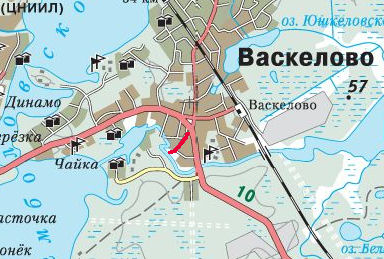 Карта пос васкелово