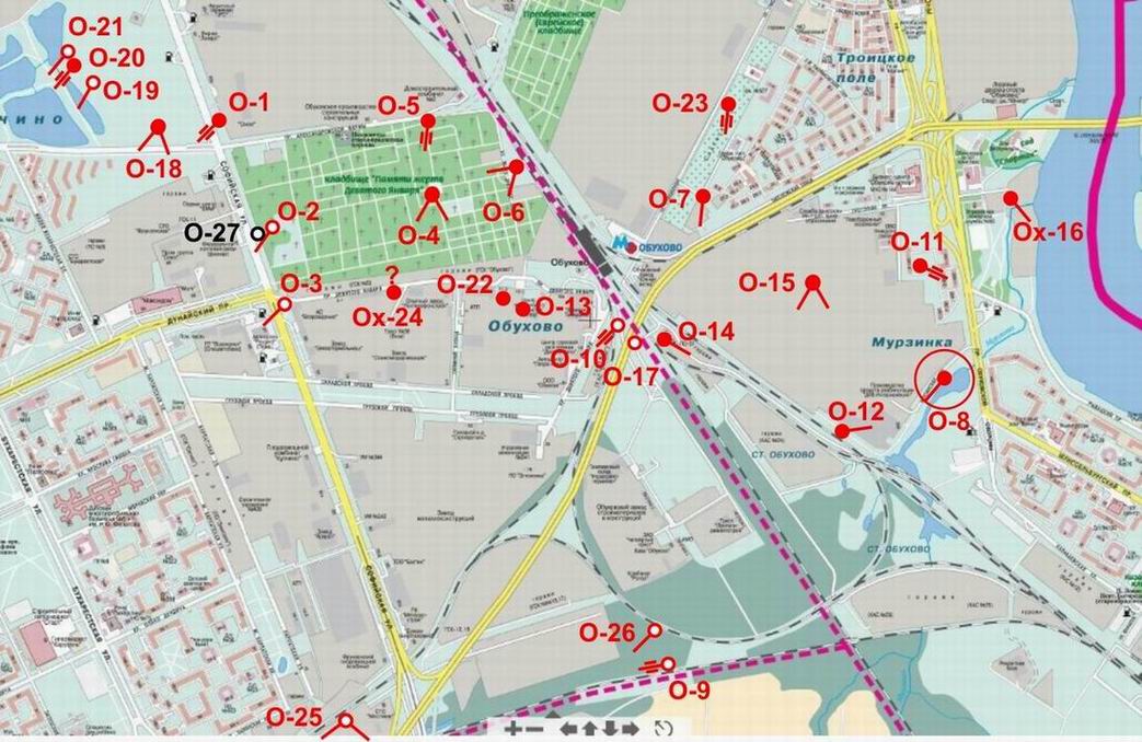 Доты в санкт петербурге карта