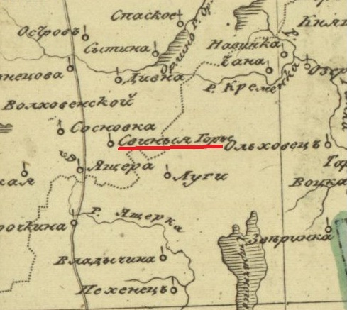 Карта ингерманландии 1676